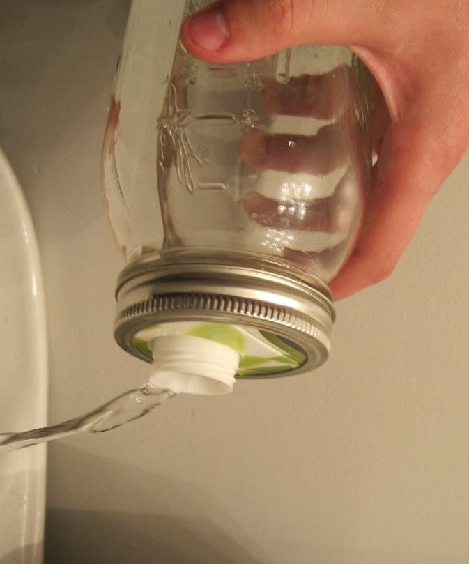 Quick and Easy Mason Jar Spout