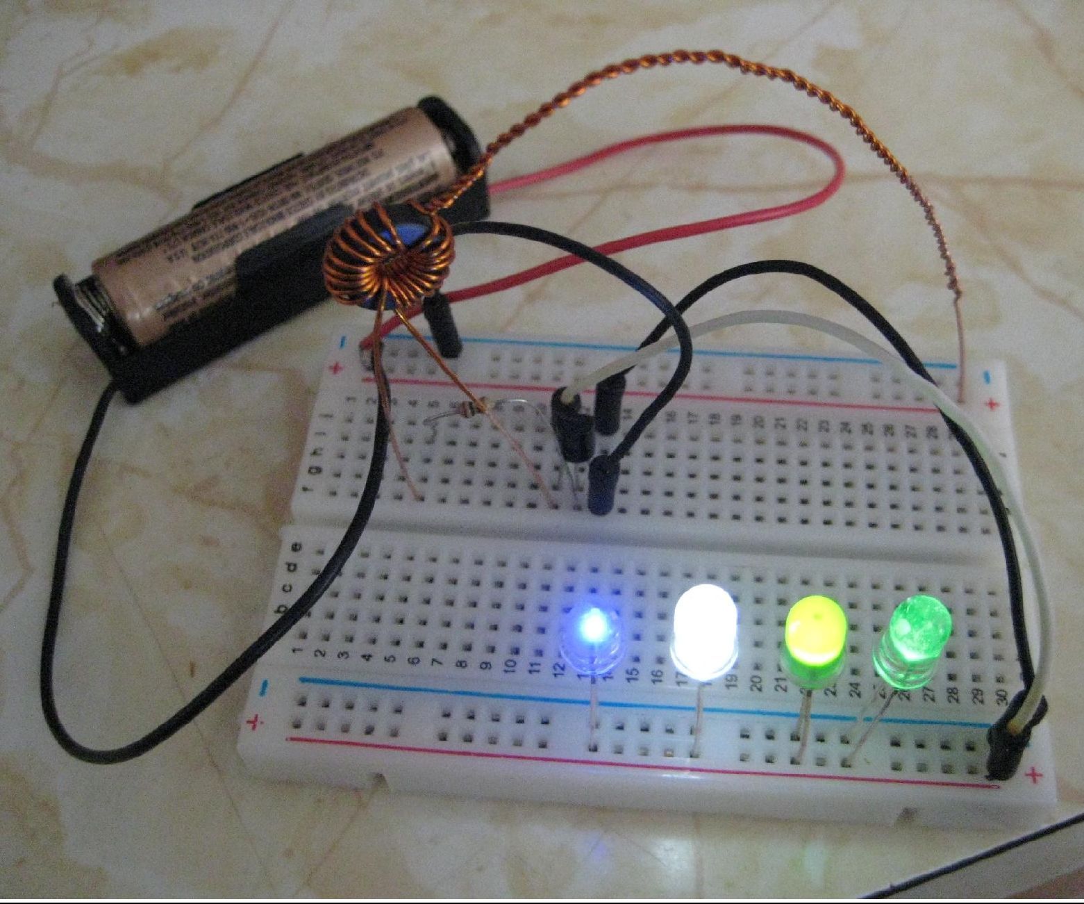 Building a Joule Thief