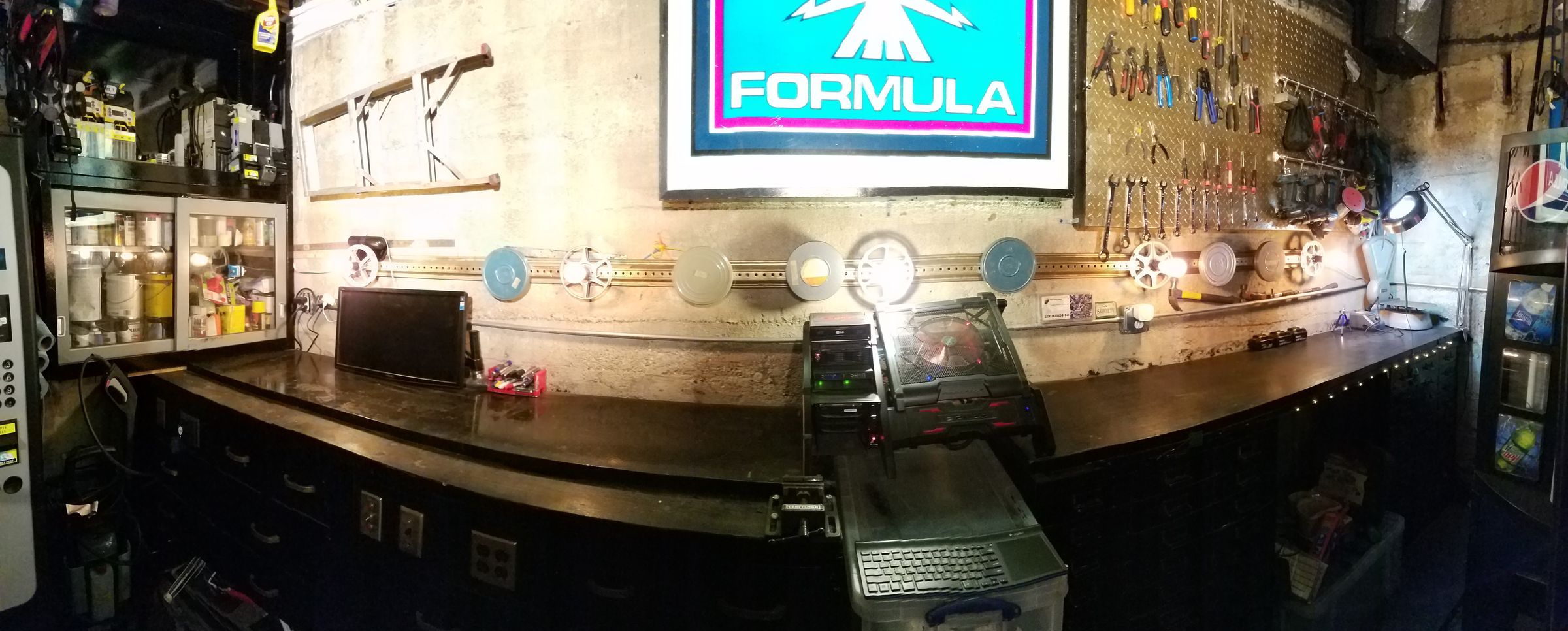 Light Fixture - Film Reel