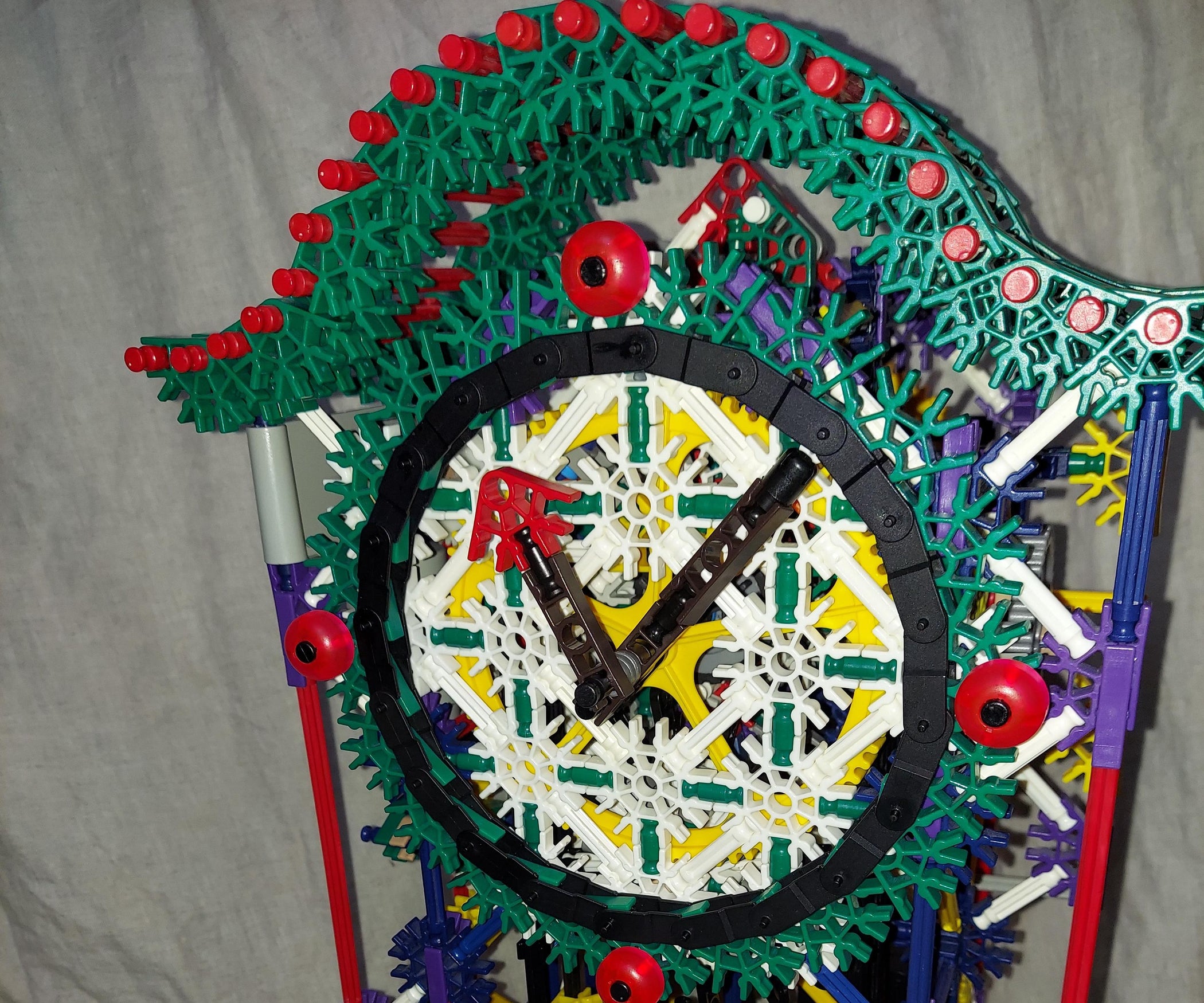 K'nex Mini Grandfather Clock 34 Steps Instructables