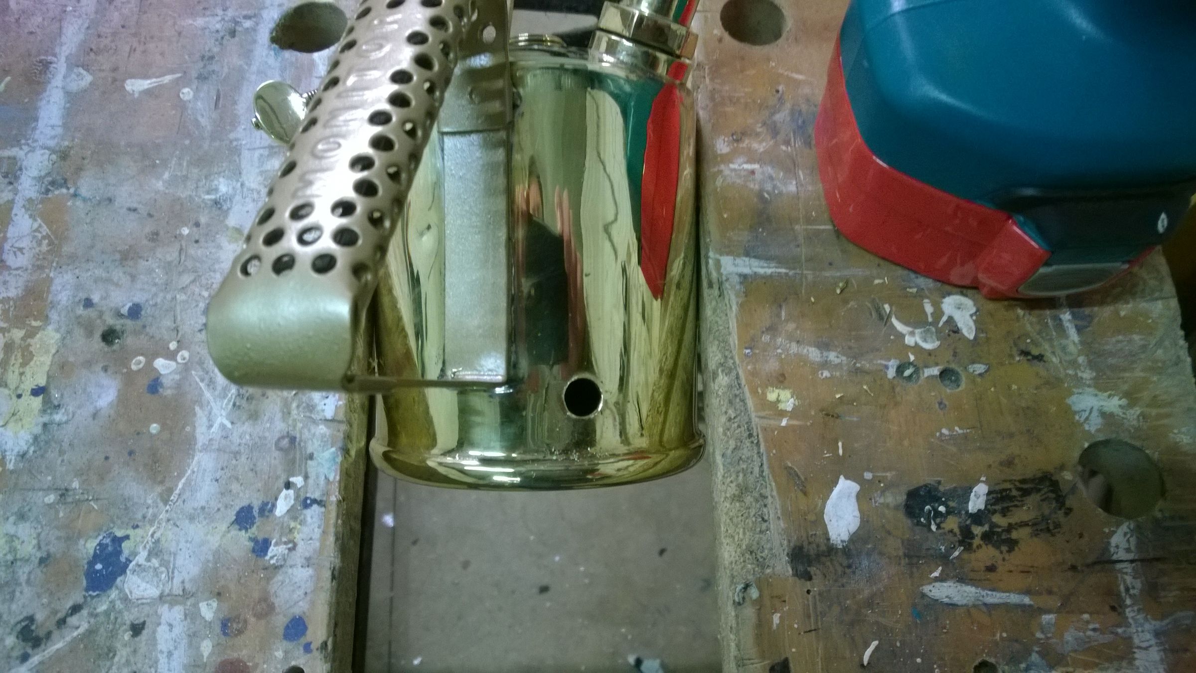 Upcycled Blow Torch Lamp 6 Steps Instructables