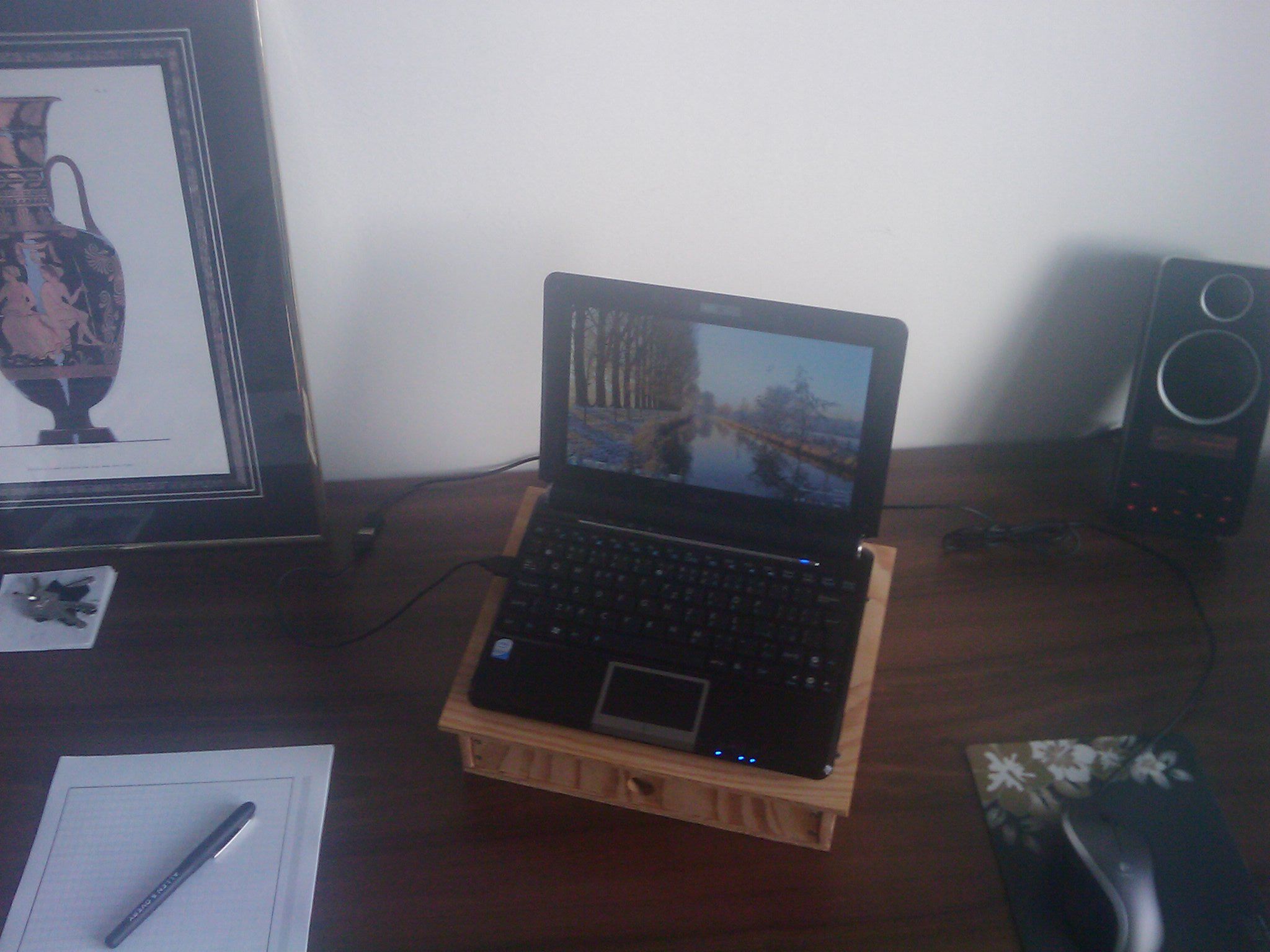 Homemade Notebook Stand With Drawer and a Laptop Cooling Instructables