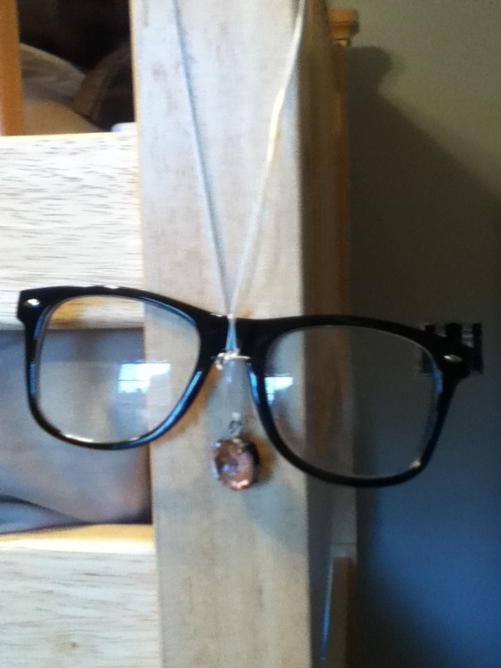Cute Necklace Made of Old Glasses