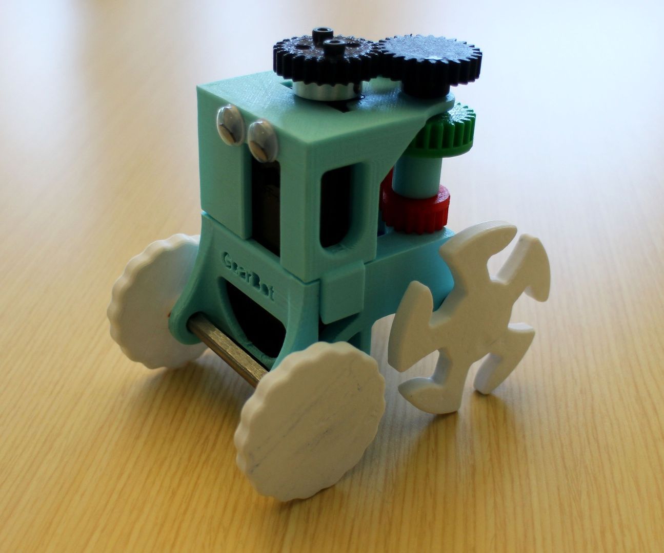 GearBot: A Dual Speed, Gear Driven Bot