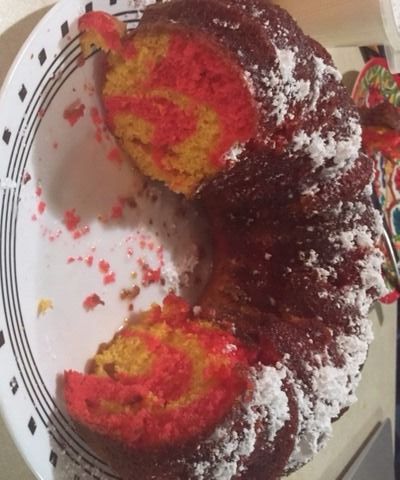 Illinois State University Bundt Cake