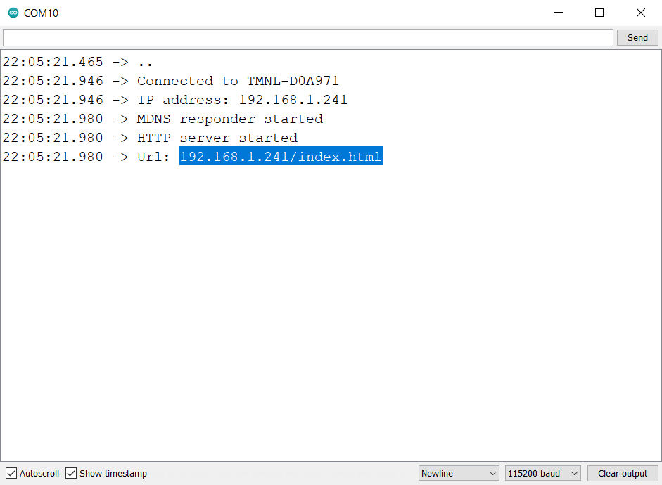 Upload the Code