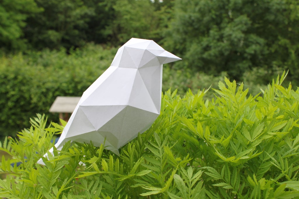 Papercraft Low-Poly Bird : 3 Steps (with Pictures) - Instructables papercraft-low-poly-bird-3-steps-with-pictures-instructables