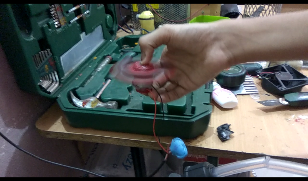 Motorized Fidget Spinner