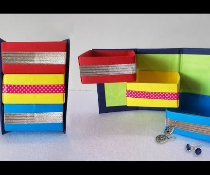 DIY Projects : How to Make an Origami Organizer