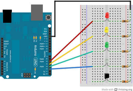 Arduino Street Traffic Light - Breadboard Edition : 13 Steps ...