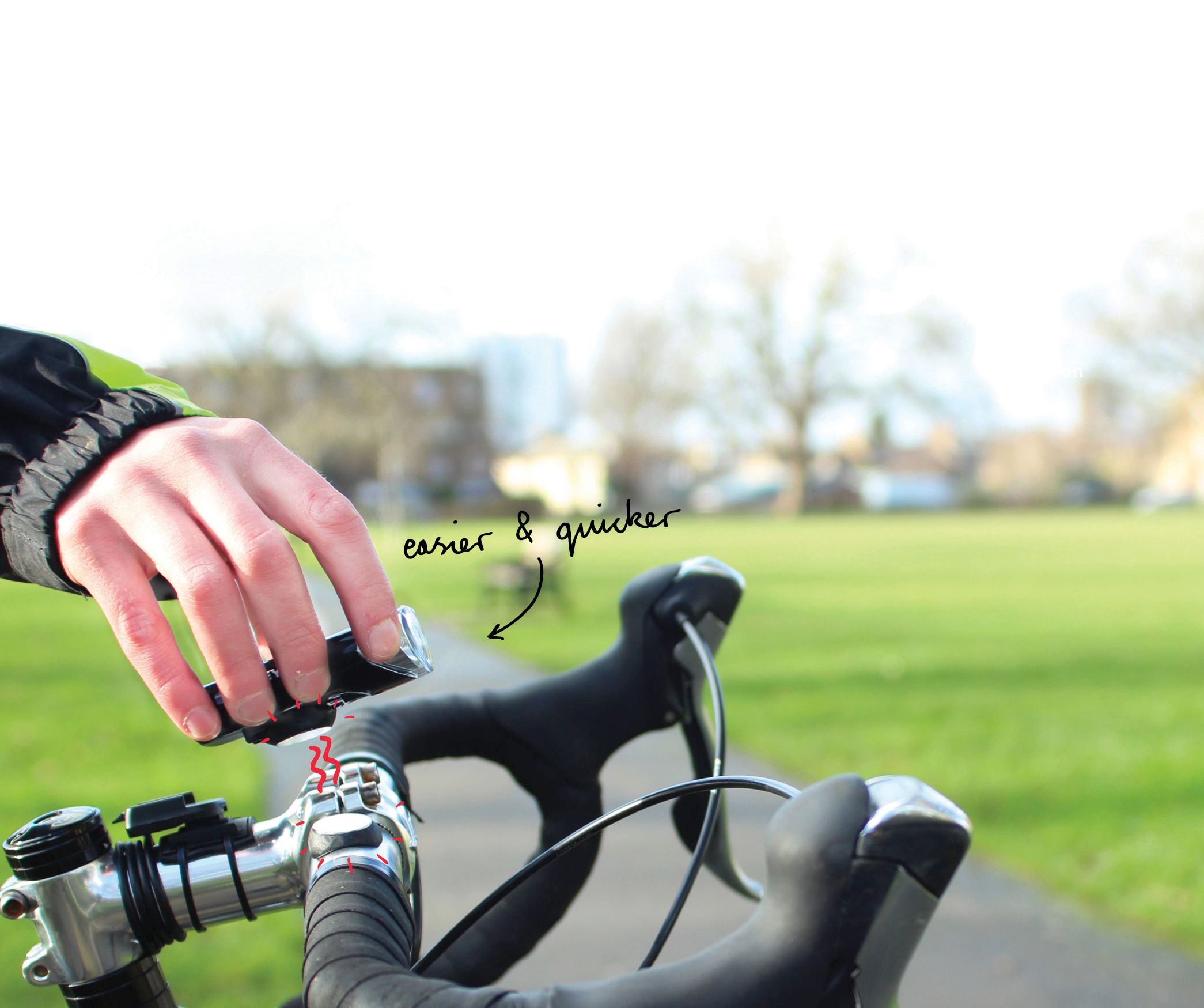 How to Make Bike Lights Magnetic With Sugru + Magnets