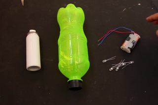 How to Make Flash Light Using Plastic and Deodorant Bottles : 6