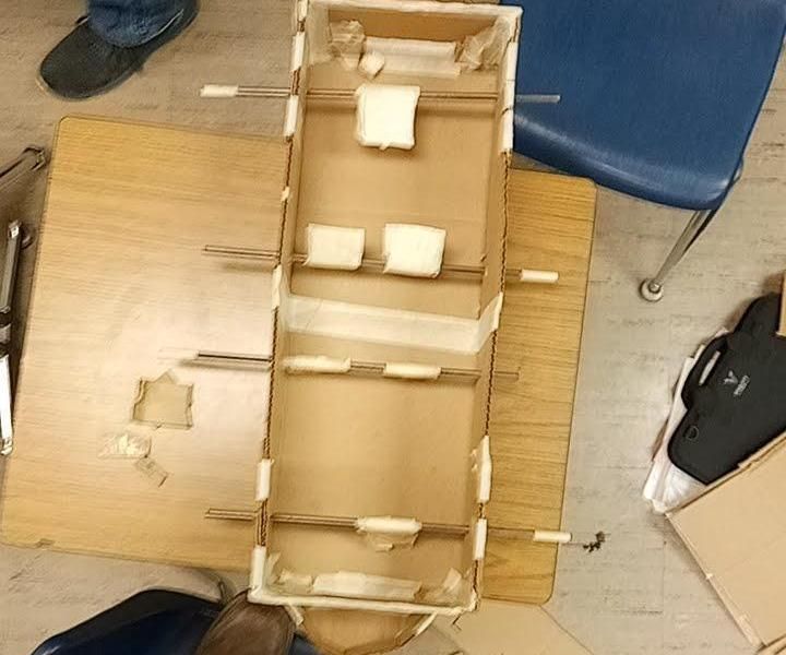 Foosball Table Cardboard