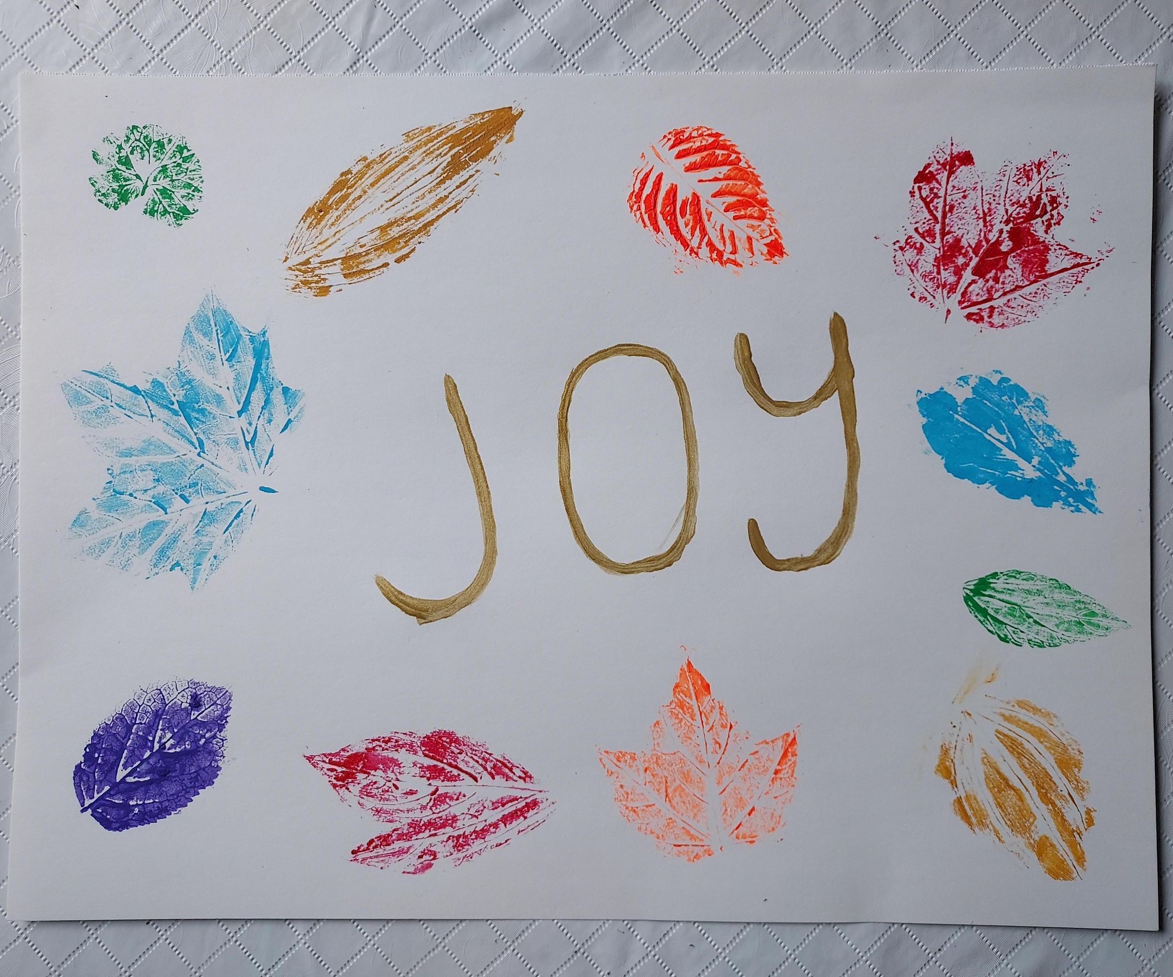 Rainbow Leaf Pressing