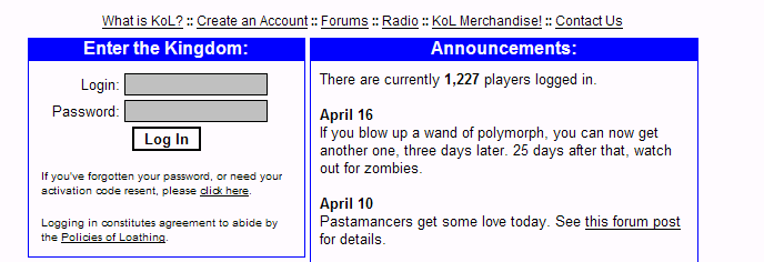 Creating Your Character