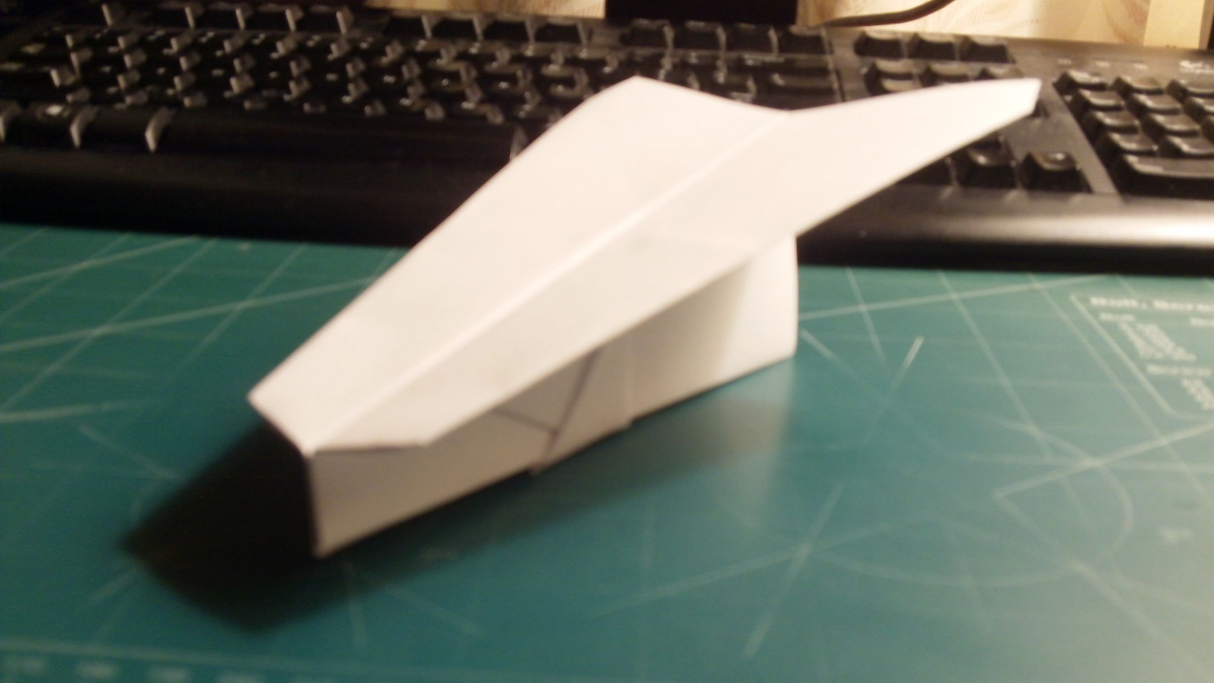 How to Make the Hyperceptor Paper Airplane