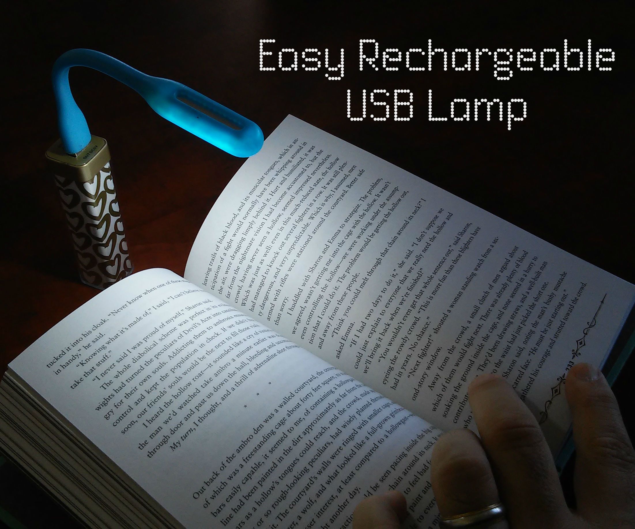 Easy Rechargeable USB Lamp