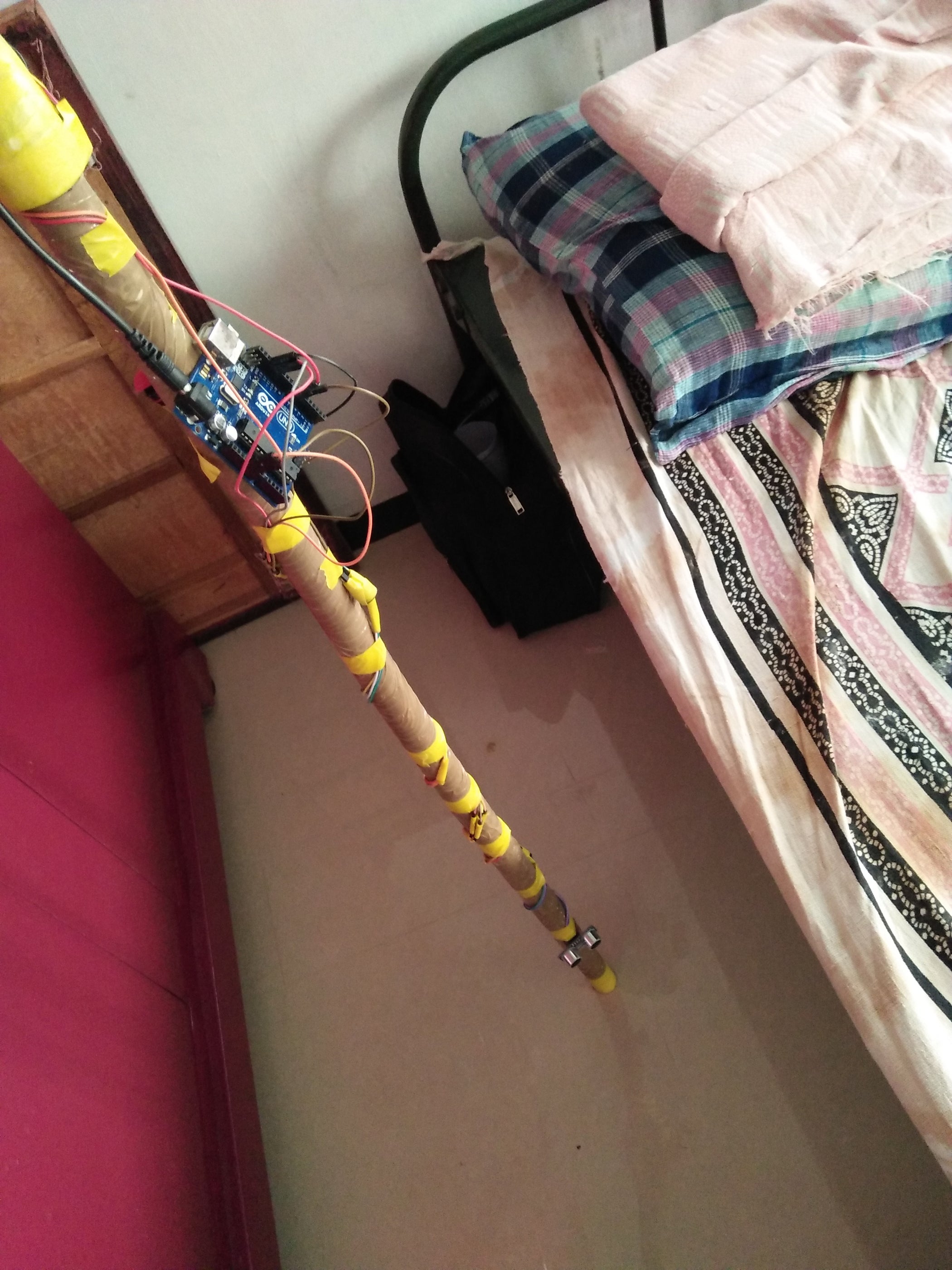 Smart Blind Walking Stick Using Arduino : 4 Steps - Instructables