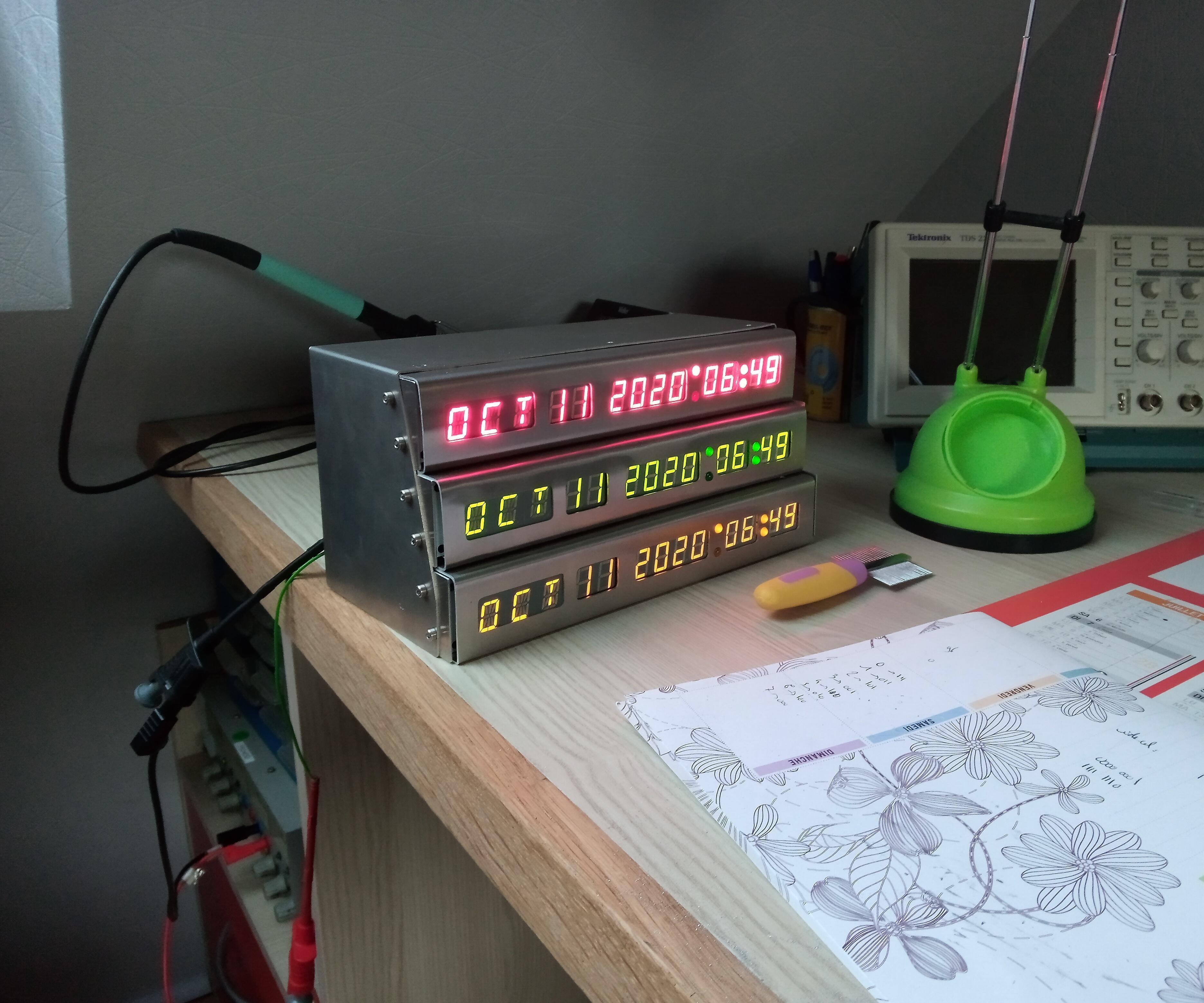 Back to the Future Clock