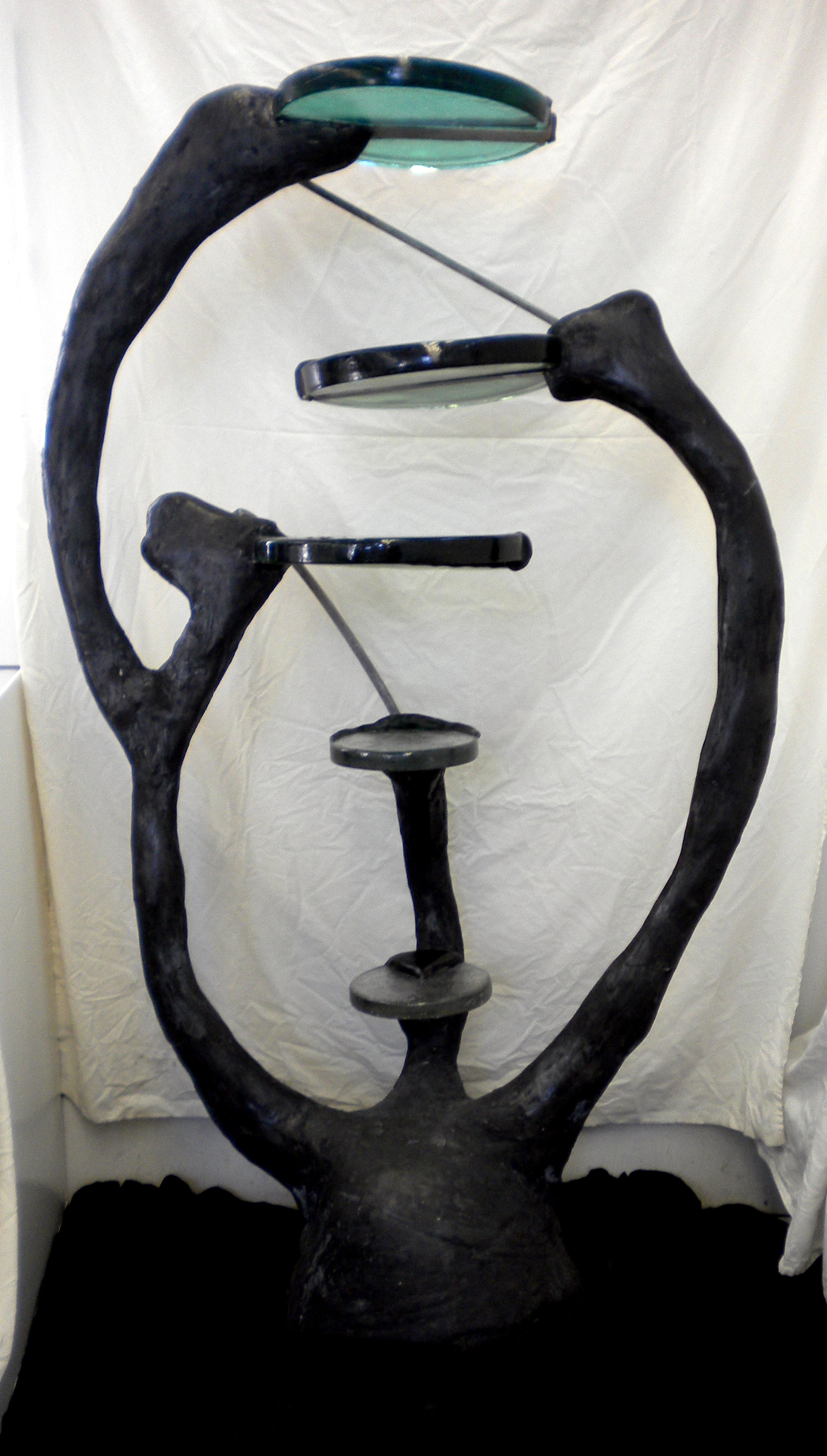 Metal and Concrete Sculpture