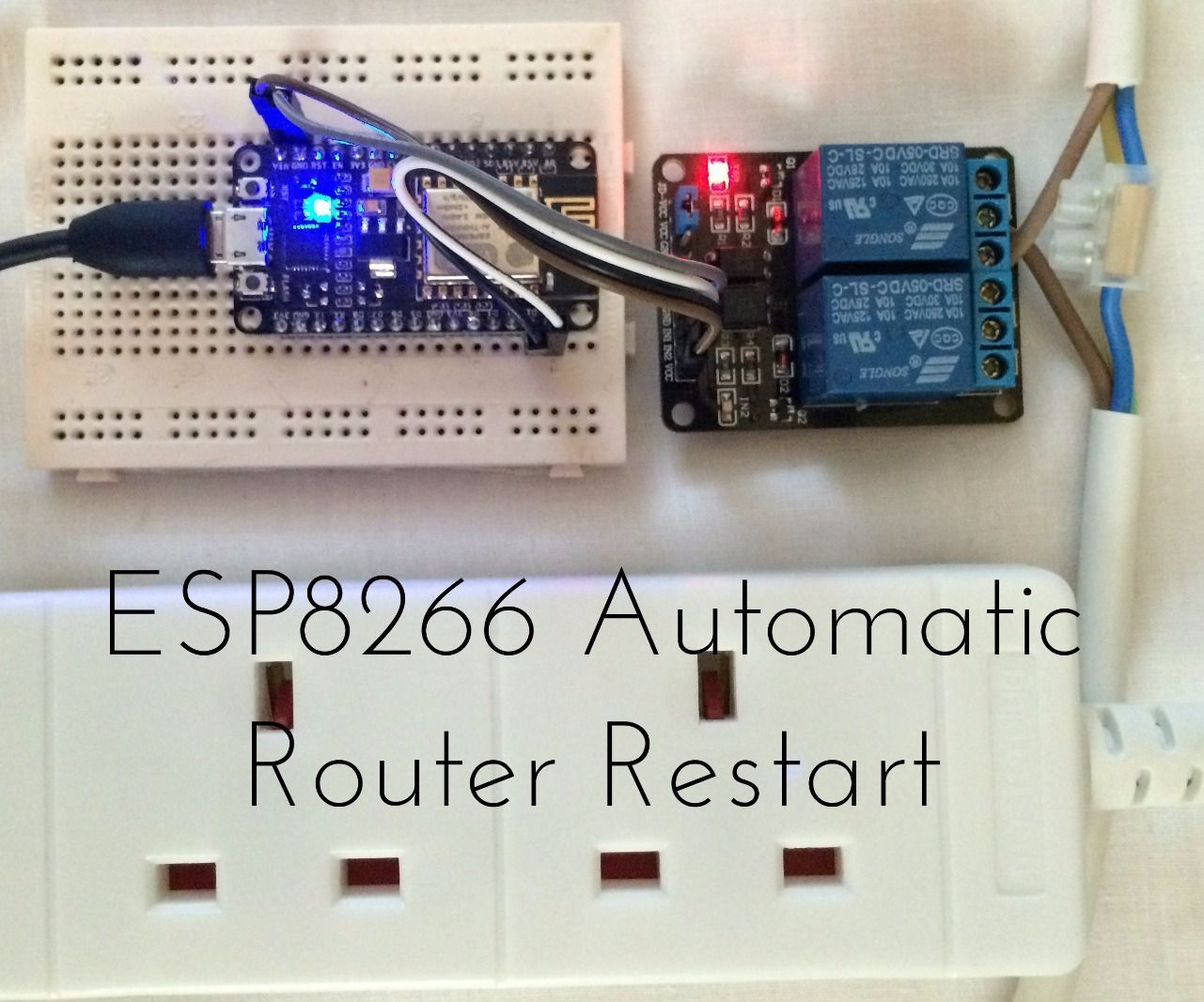 ESP8266 Automatic Router Restart