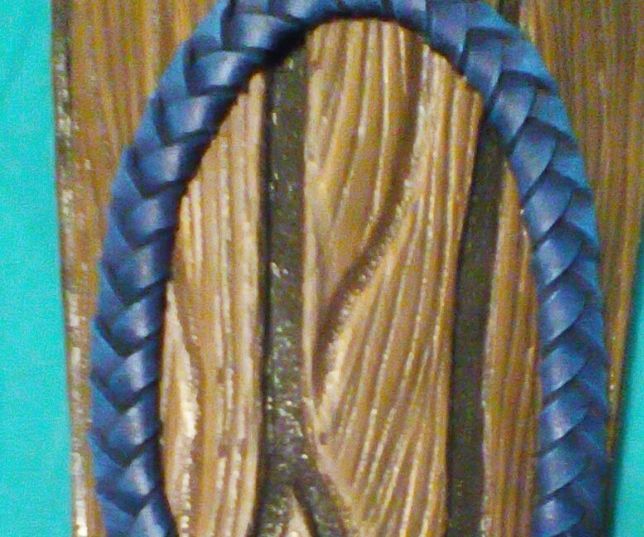 Braided Leather-Look EVA Foam