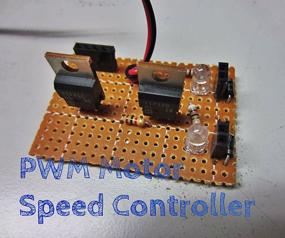 Make a PWM Motor Speed Controller