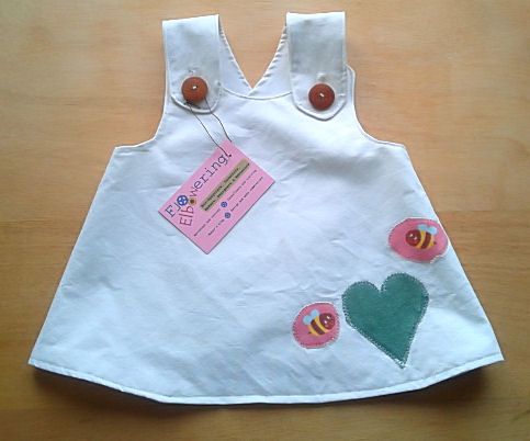 VERY eco baby dress