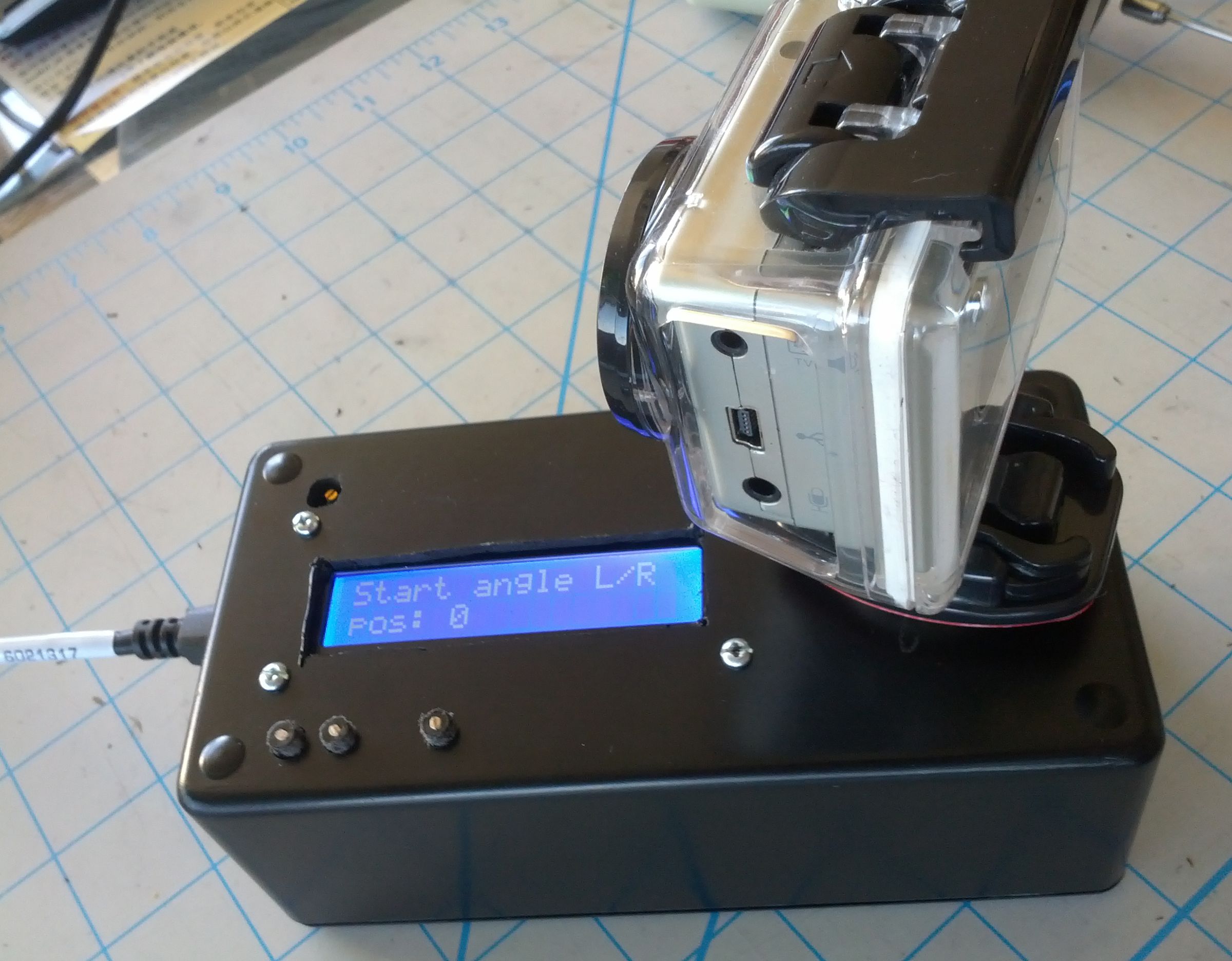 Timelapse Panning Controller for GoPro Cameras