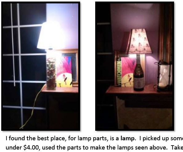 Any Bottle Lamp Please