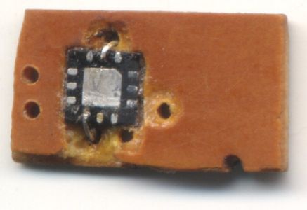 Soldering to the Chip