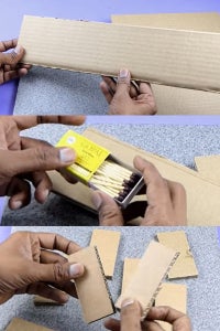 Let's Take Cardboard & Matchstick!