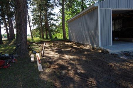 Concrete Forms and Rebar – Our Garage Slab Prep