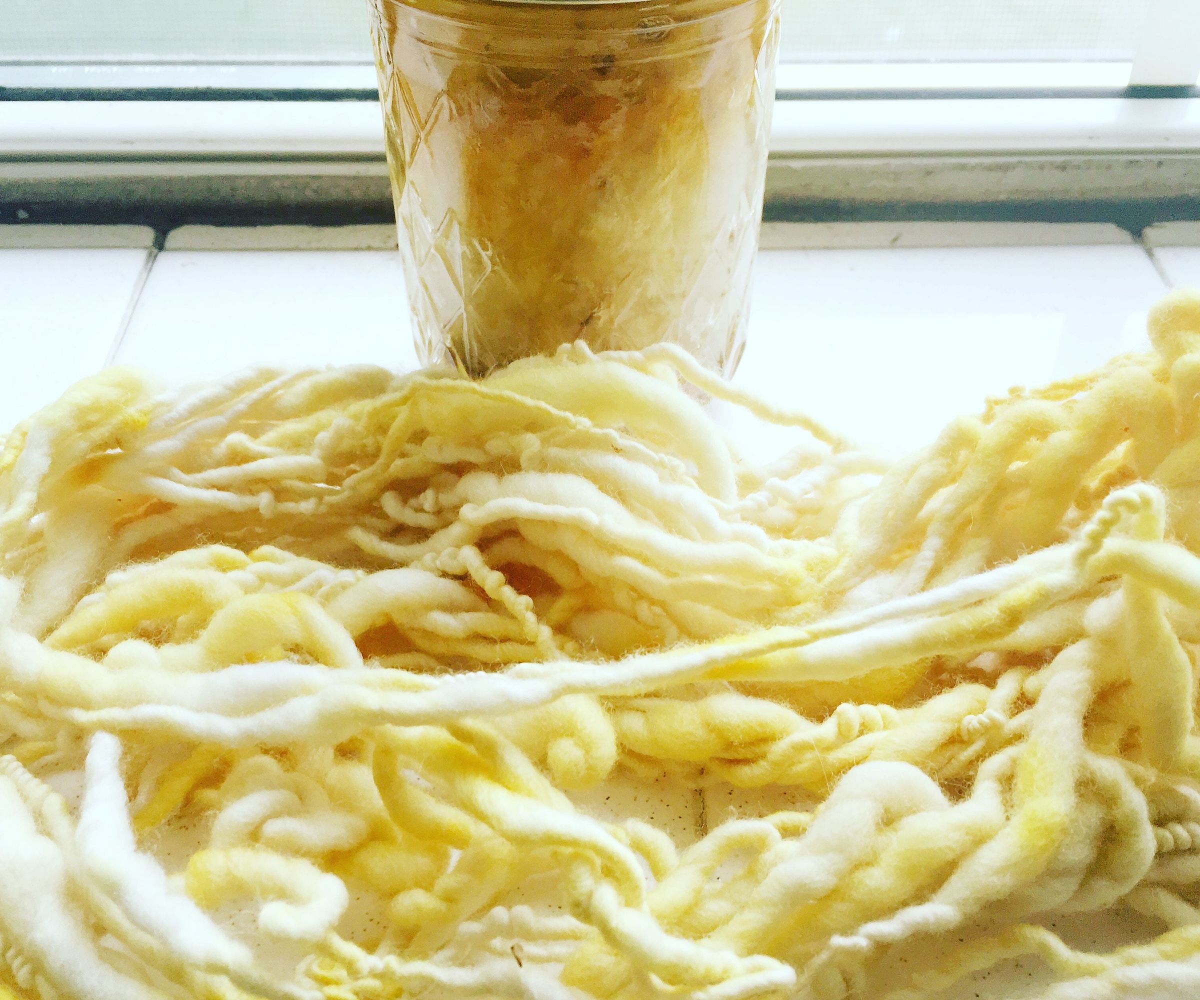 Solar Dyeing With Turmeric