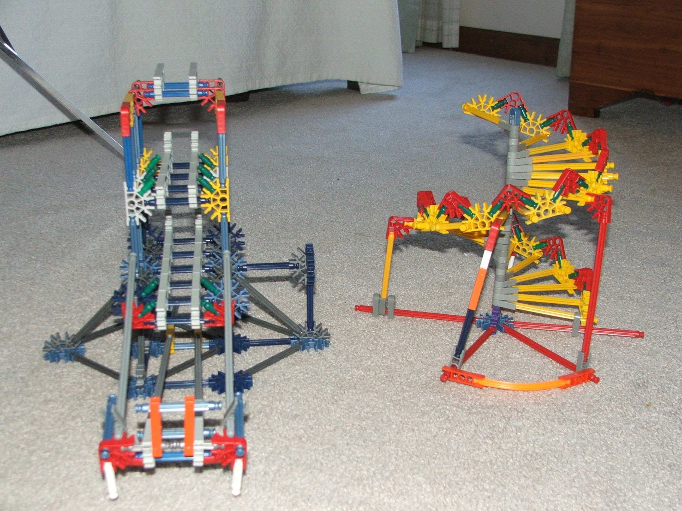 Two Knex Ball Machine Elements