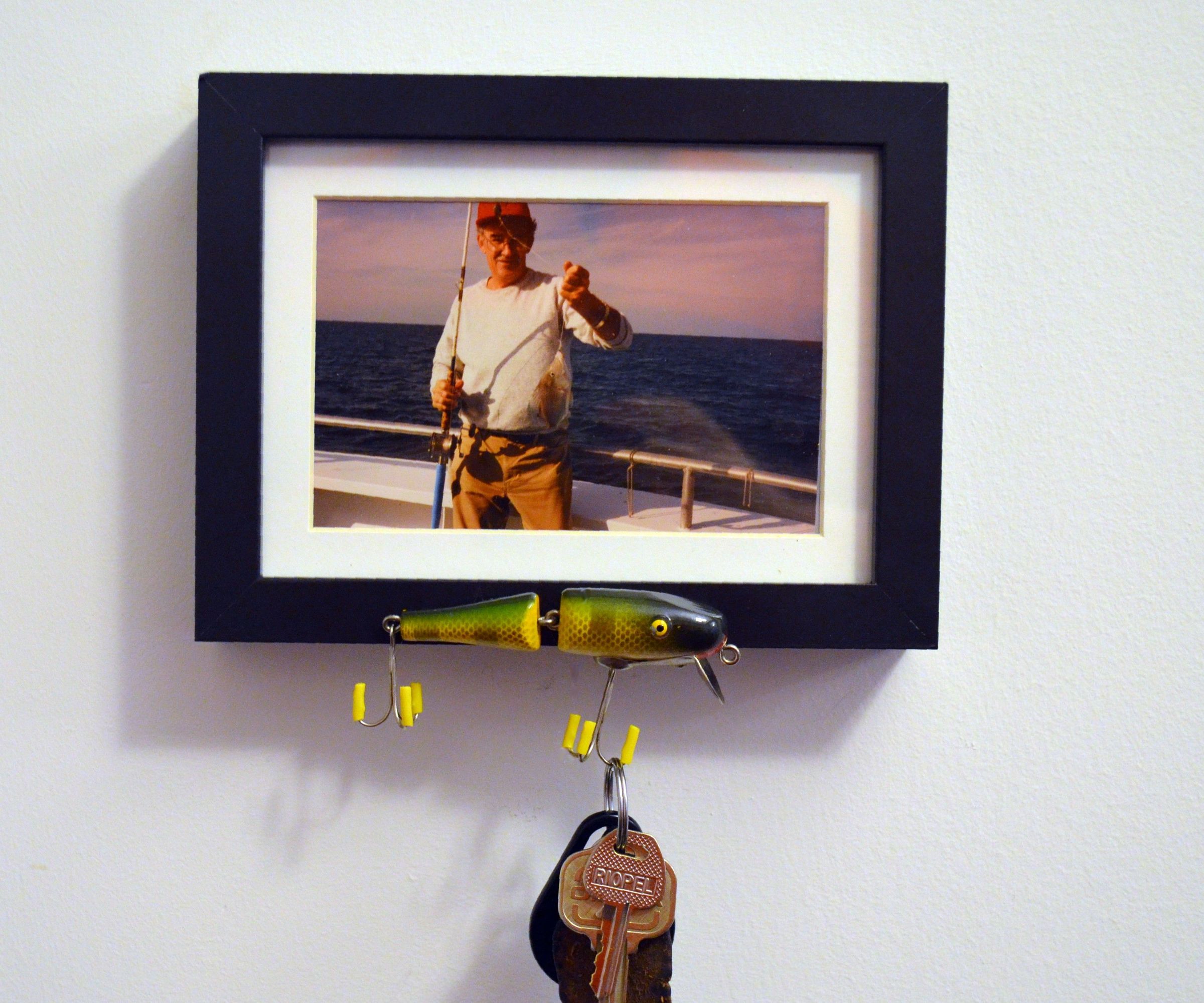 $5 Fishing Lure - Key Rack - Stocking Stuffer...