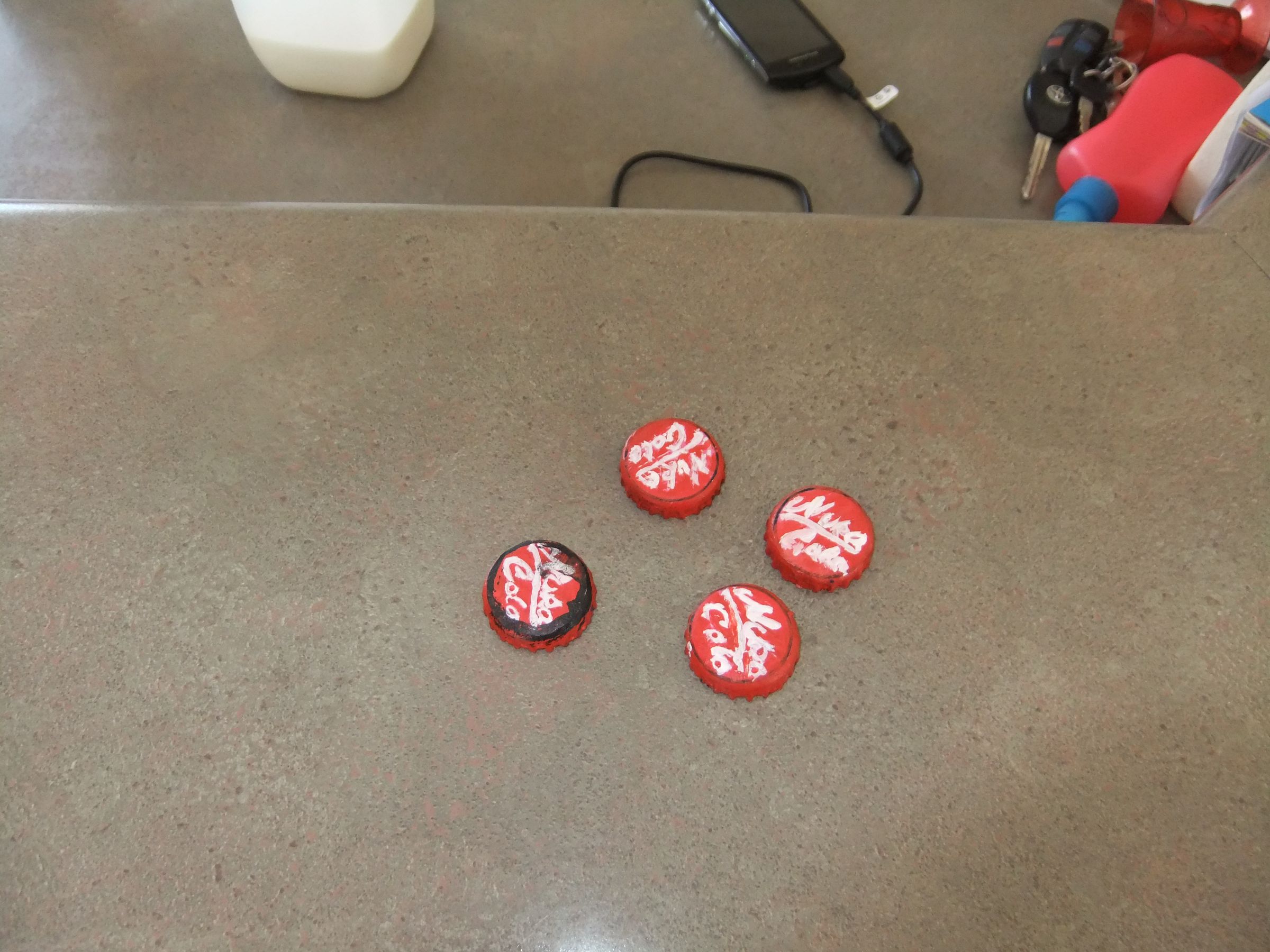 Nuka Cola Bottle Caps & Home Made Caps