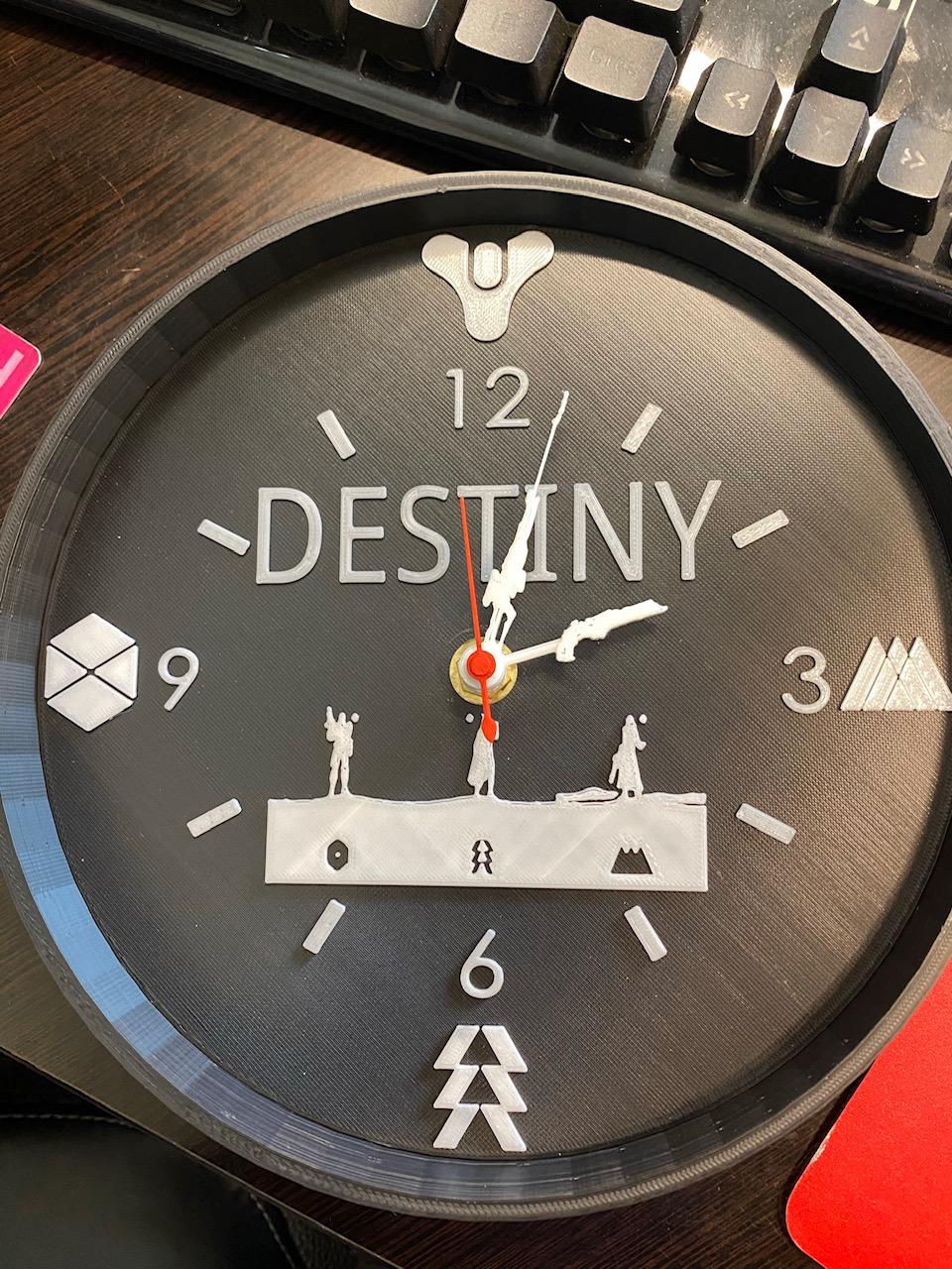 3d Printed Video Game Themed Clock Using Tinkercad