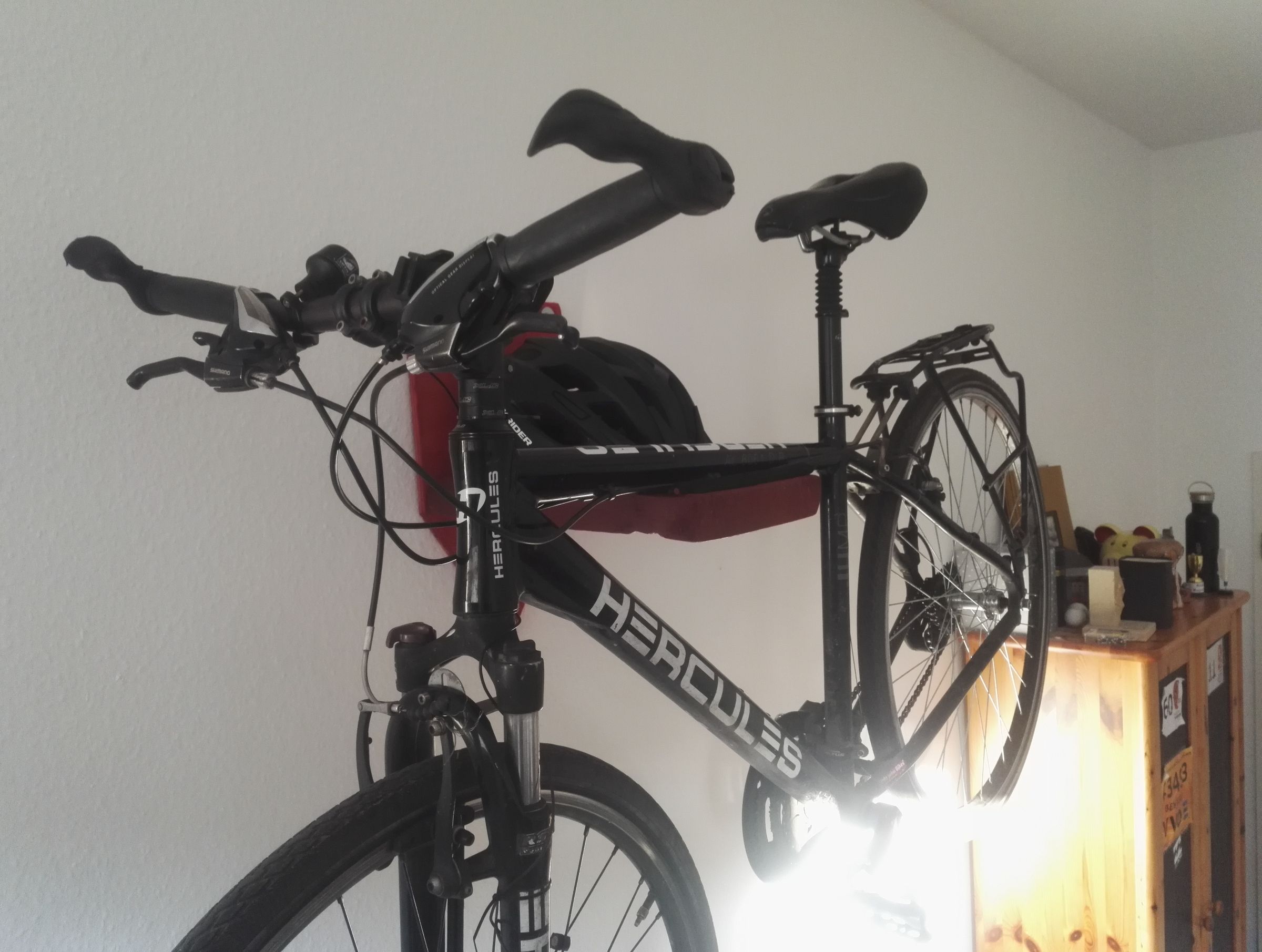 DIY Lowcost Bicycle Wallmount 9 Steps (with Pictures) Instructables