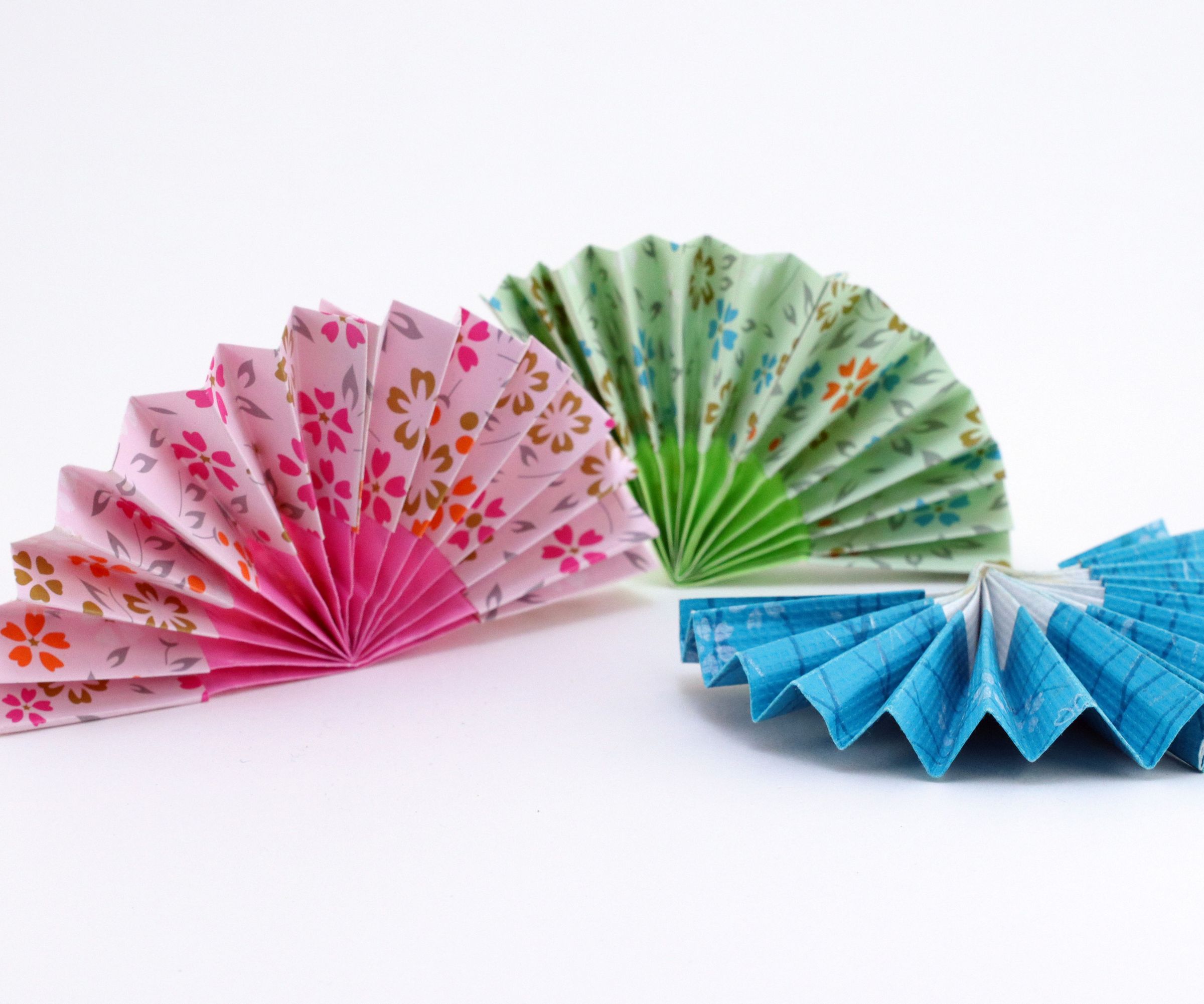 Easy Origami Fan ✿ DIY Crafts Tutorial ✿ - SunderOrigami!
