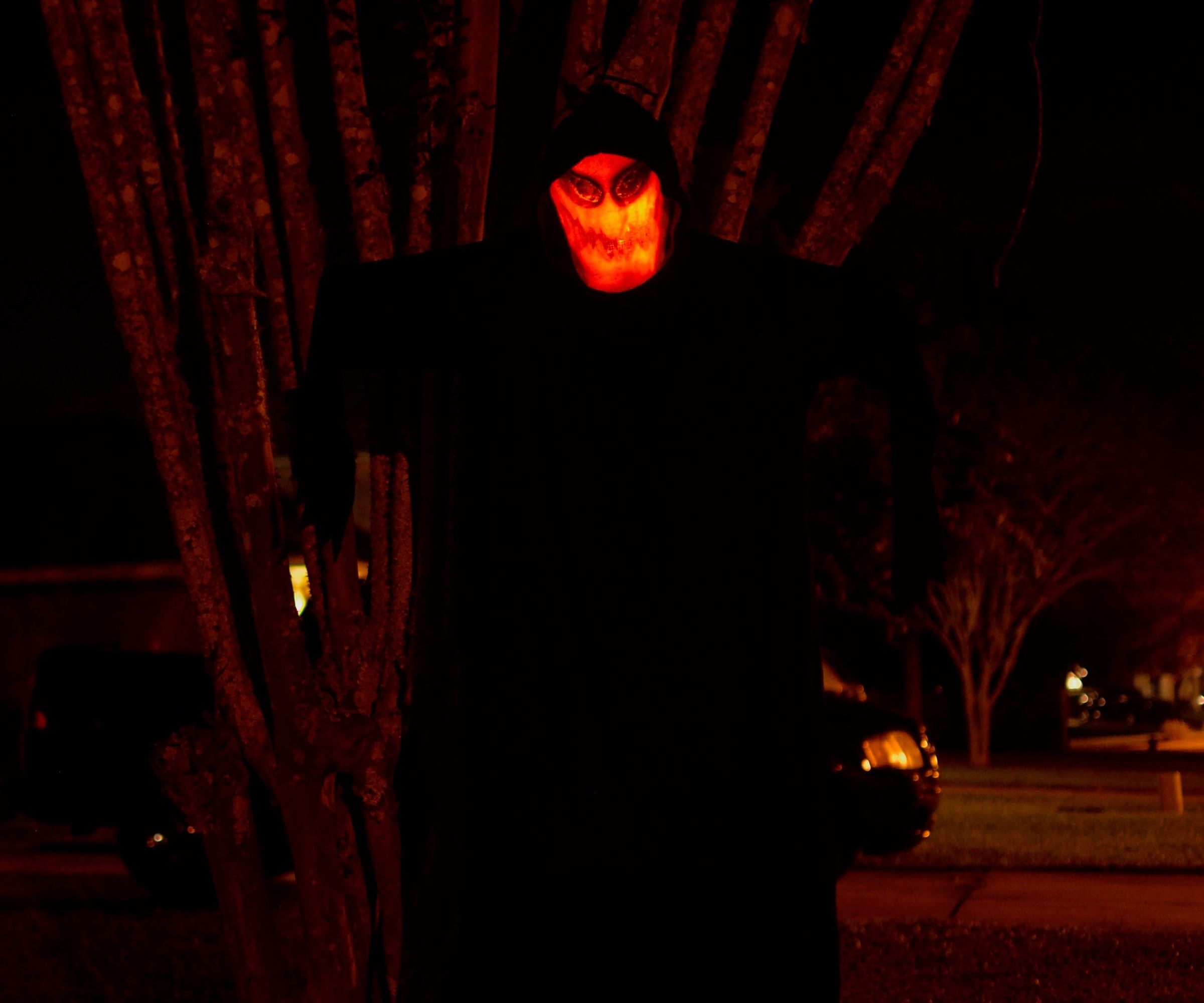 Halloween Jack-o-lantern Phantom Decoration! 