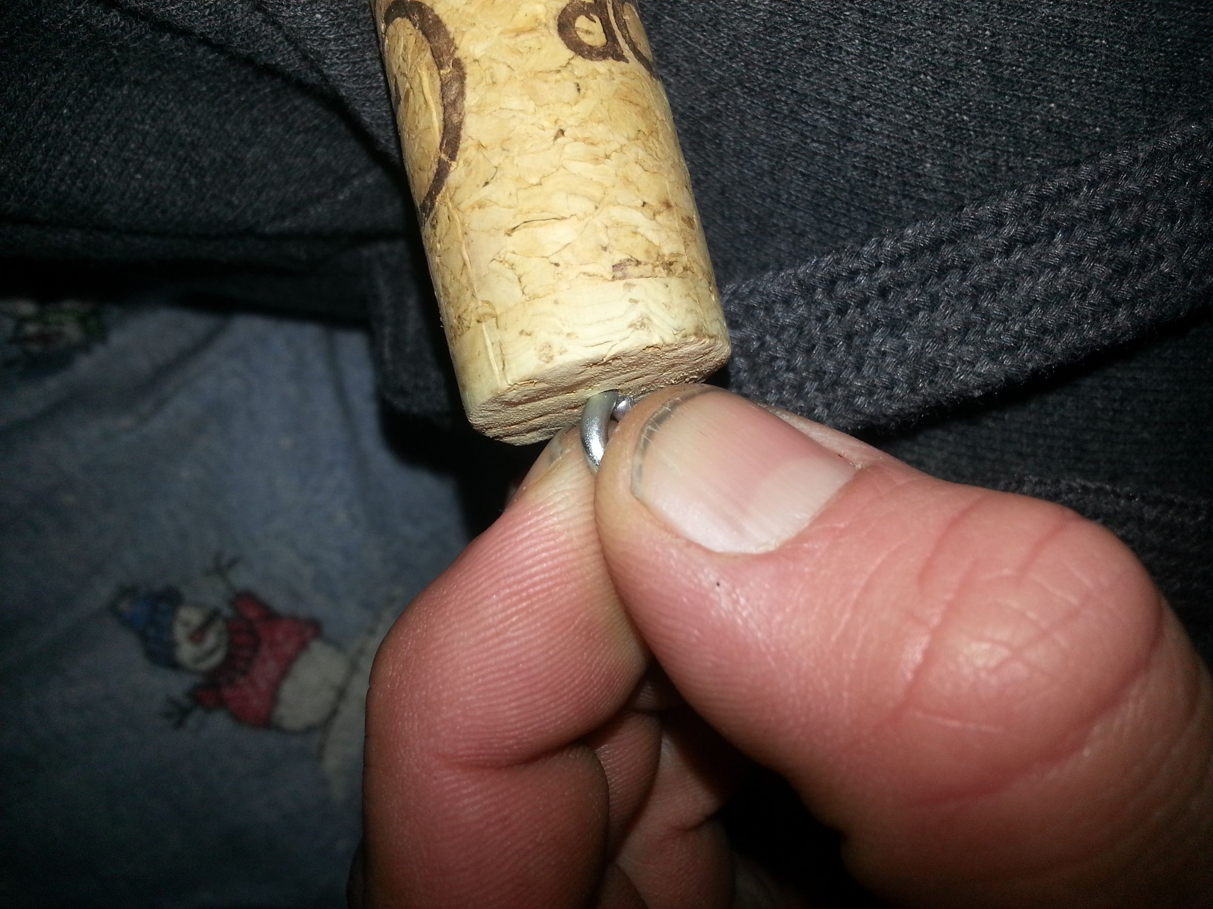 Cork Key Chain Instructables