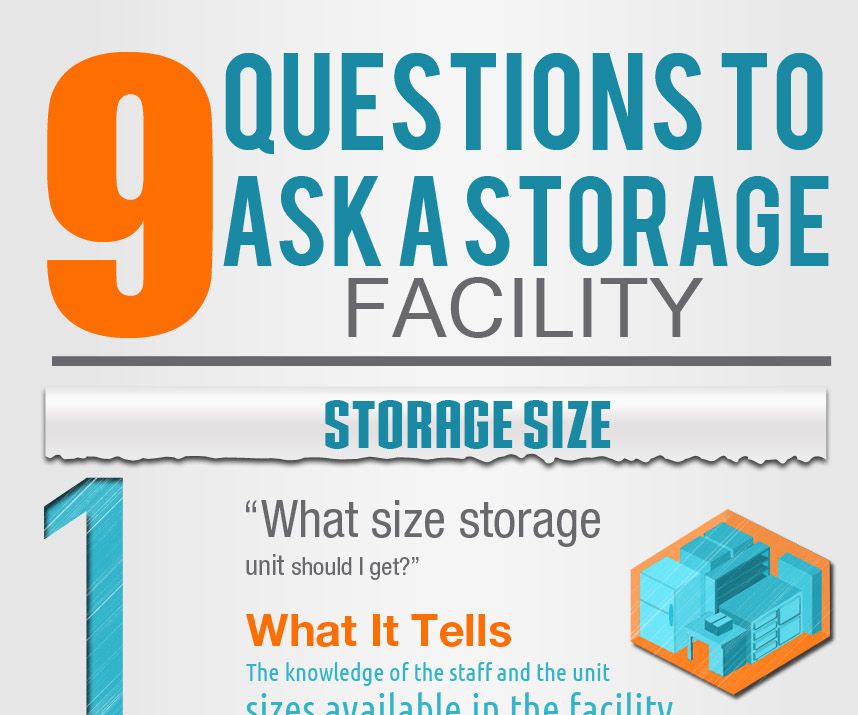 What to Ask From a Storage Facility?