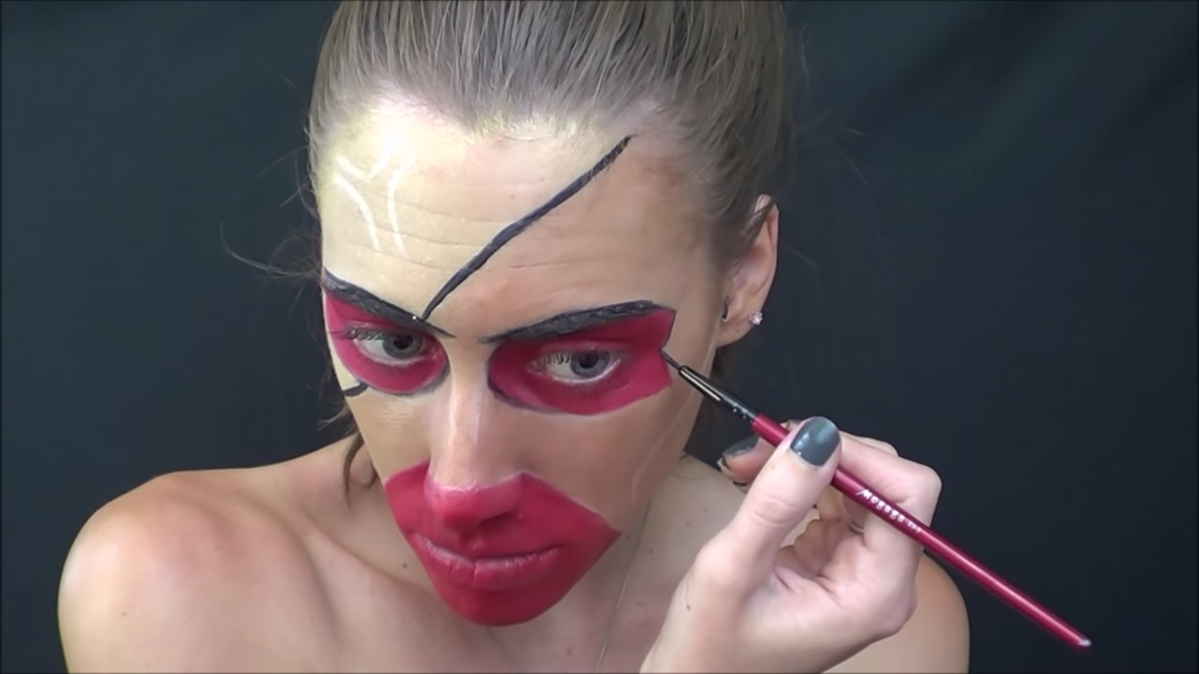 Fallout 3 Ghoul Mask Makeup Transformation 12 Steps (with Pictures