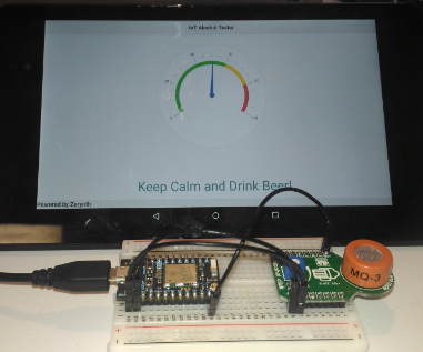 IoT Alcohol Tester