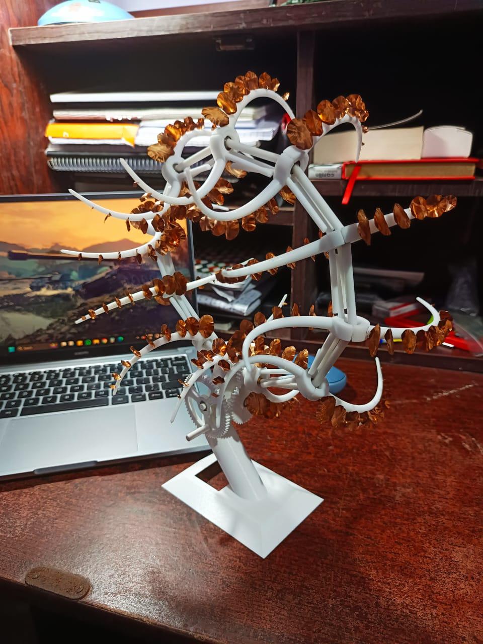 Gluing the Ring to the Petals and Base