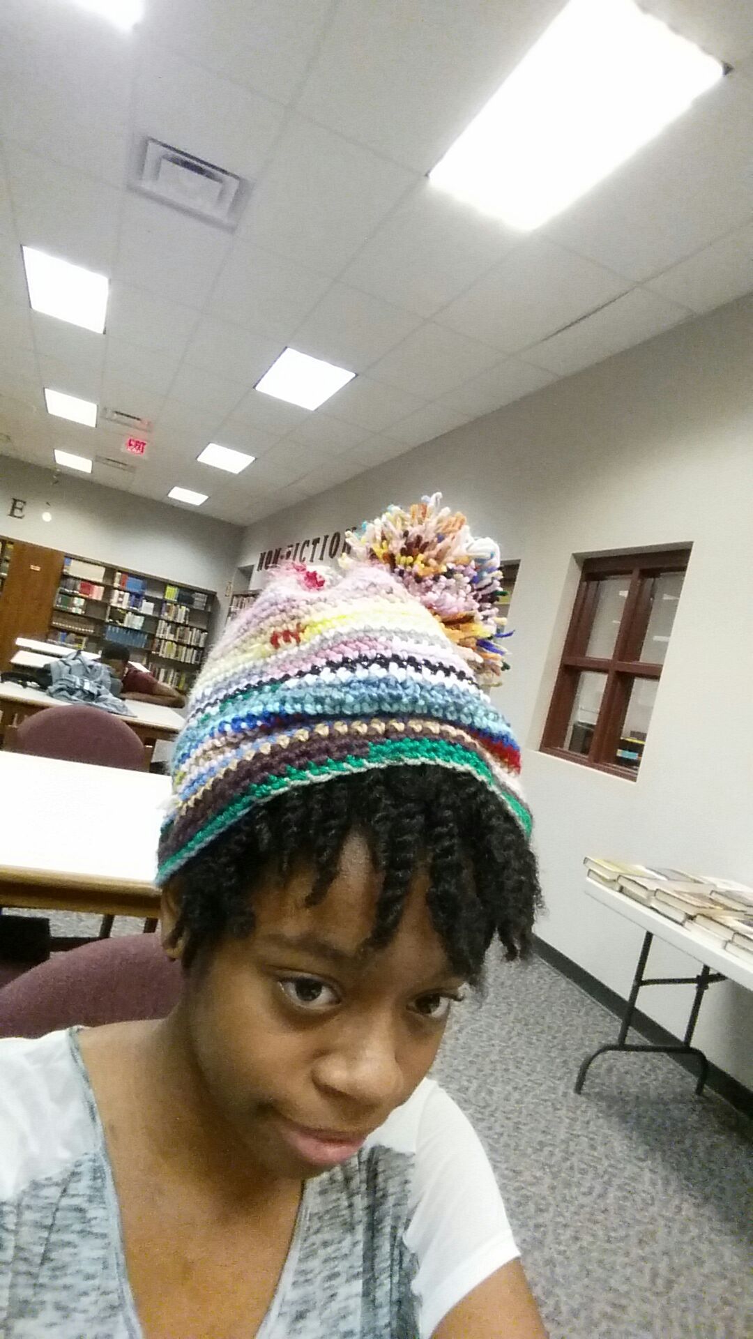 Scrapy Crochet Hat