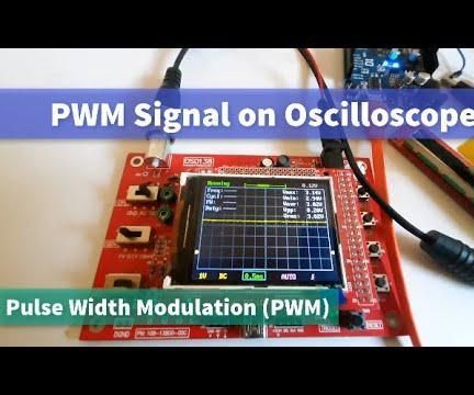 Arduino PWM Signal on Oscilloscope