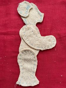 Cutting the Felt and Terry Cloth Parts
