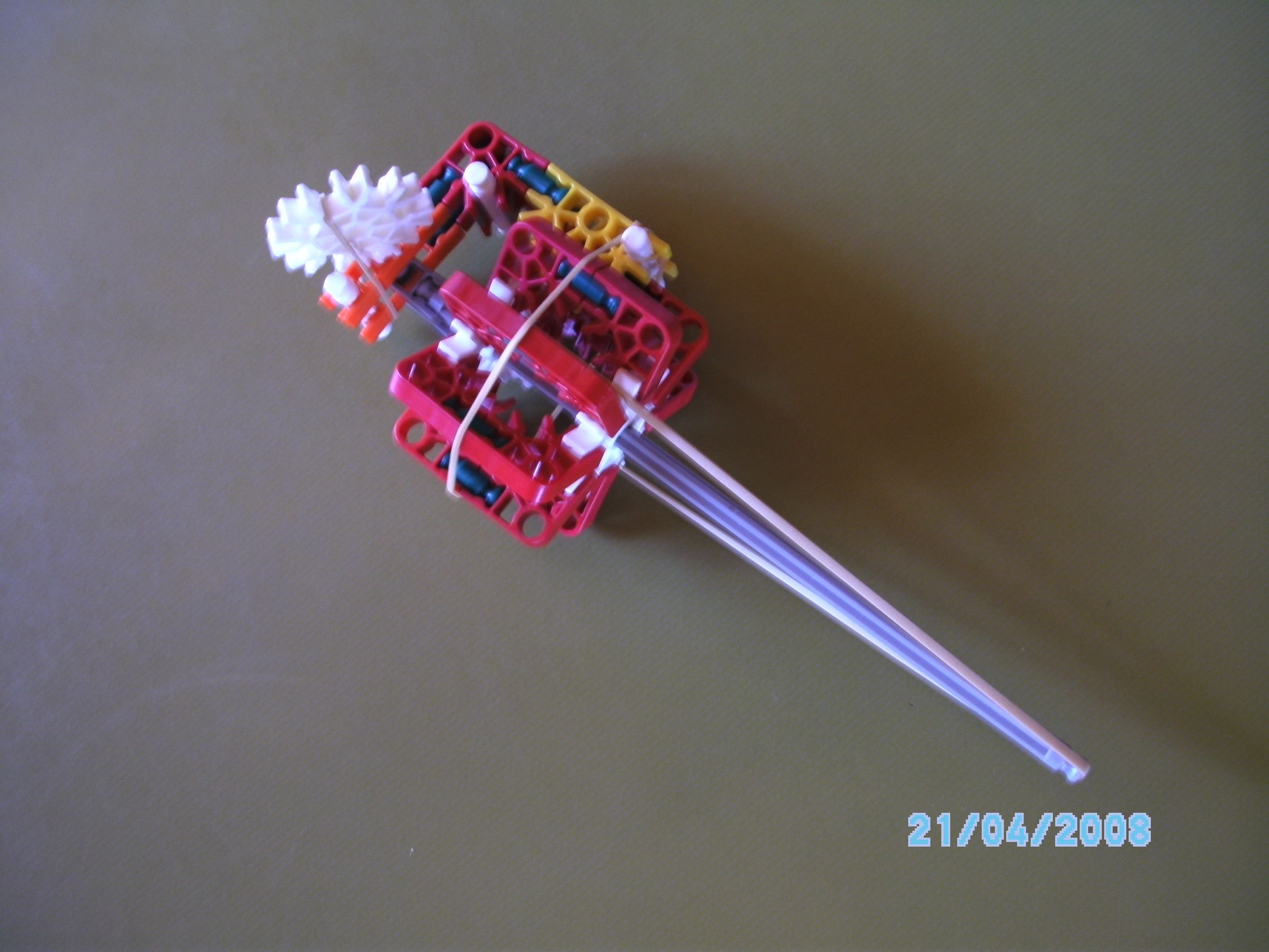 Knex Grenade That Works With Saftypin and Is Sucured by Handle